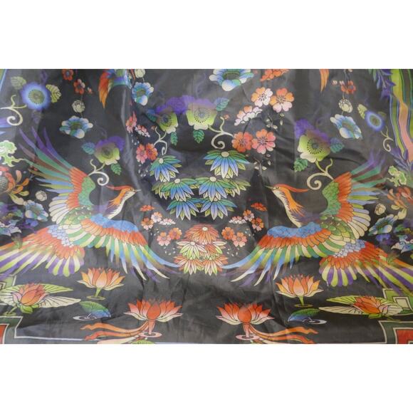 Johny Was Bag Reusable Packable Birds & Floral Shopping Tote - Picture 12 of 14